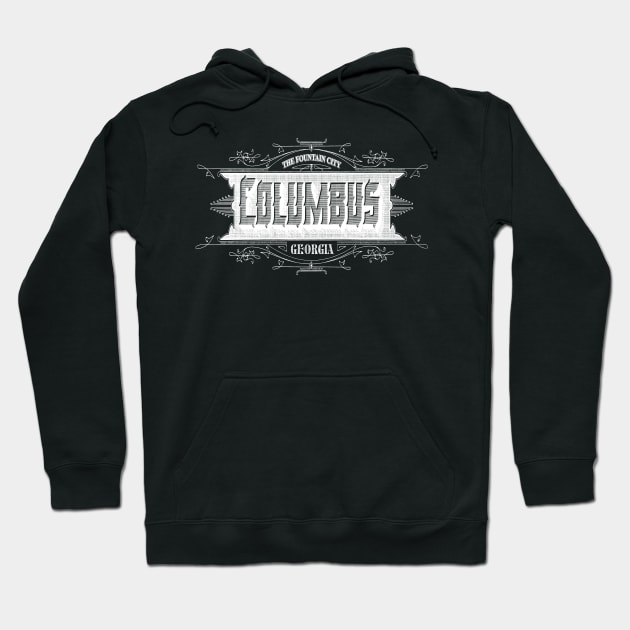 Vintage Columbus, GA Hoodie by DonDota